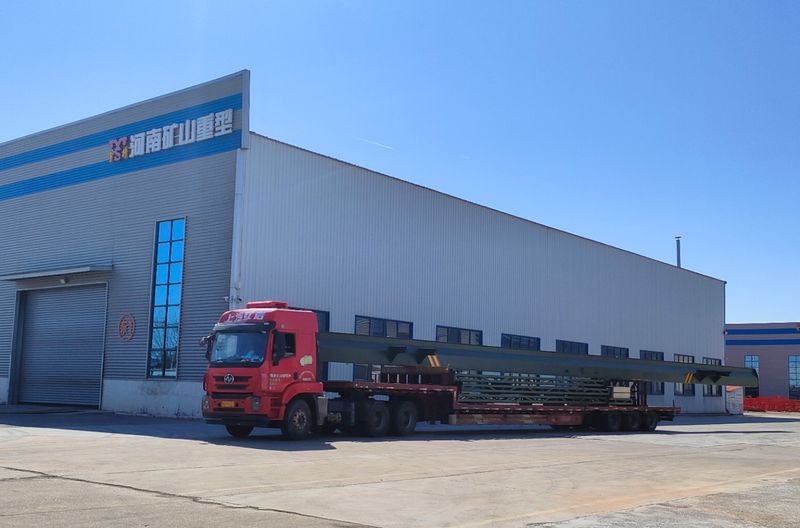 電動(dòng)葫蘆門式起重機(jī) MHxh5t17.9m 制作完成，發(fā)往南京交付客戶使用