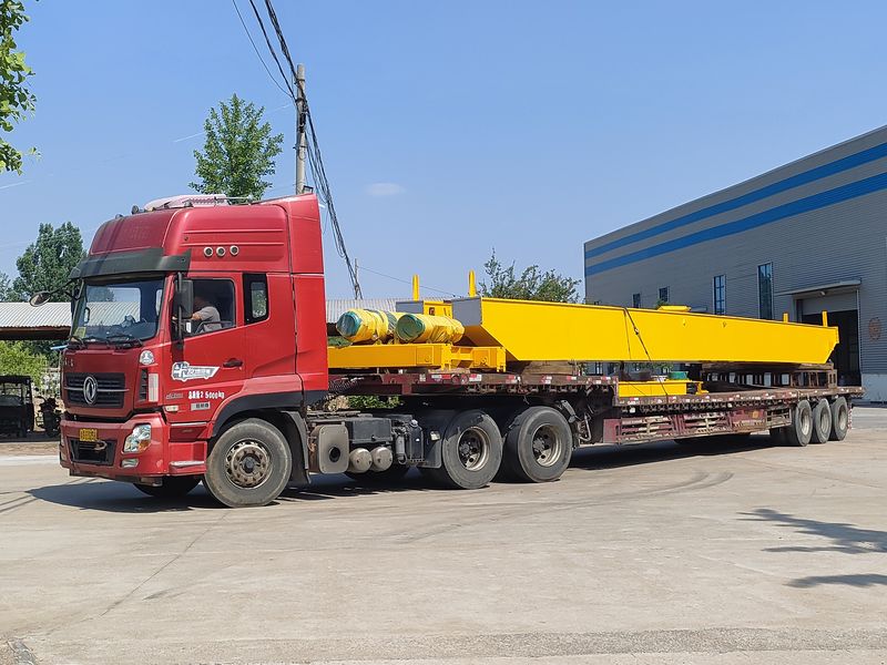 電動葫蘆橋式起重機(jī)  LH16/5t-16.4m 制作完成，發(fā)往湖南交付客戶使用。